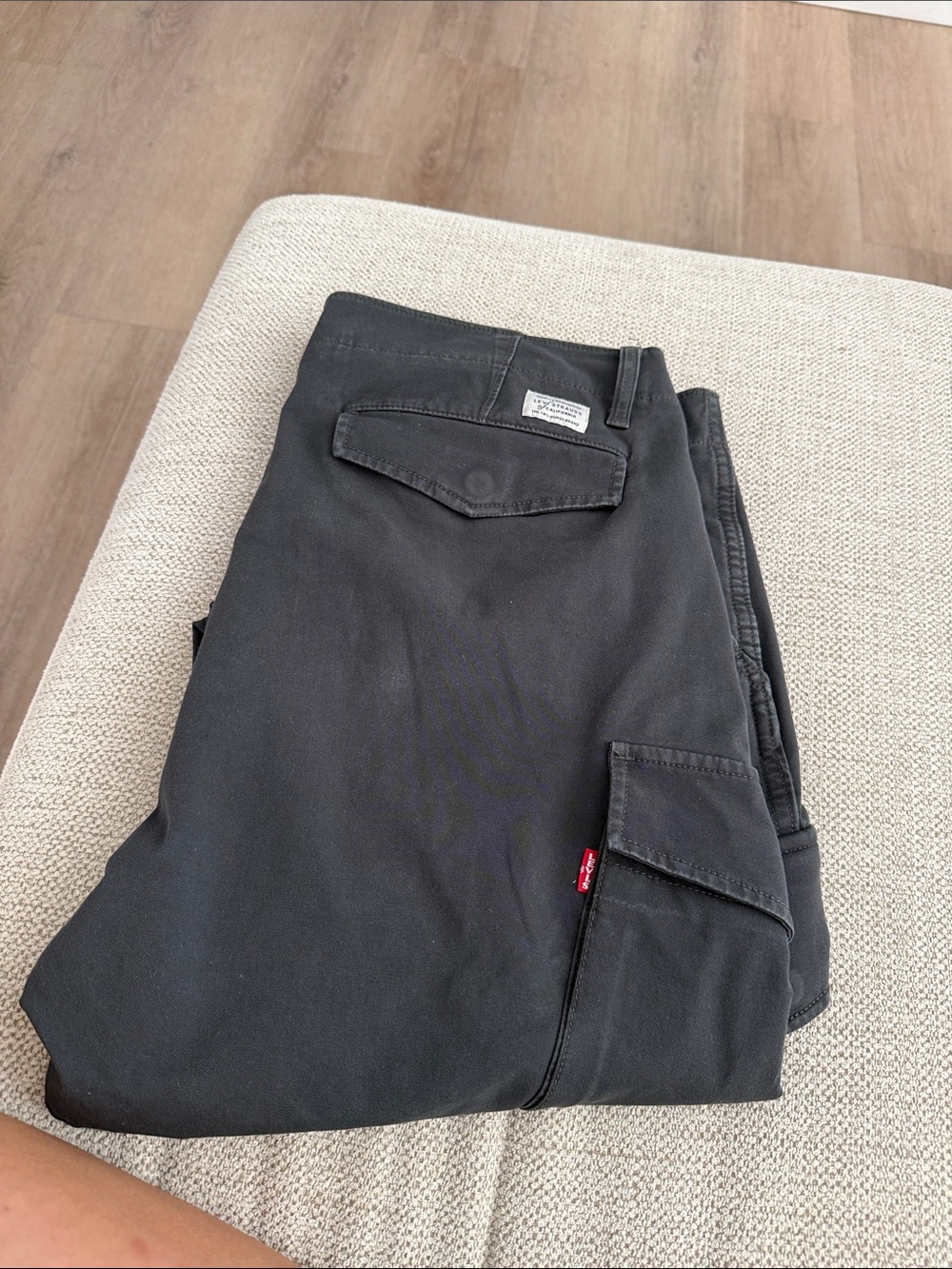 Men's Grey Cargo Pants - Casual Utility Style